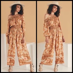 NWT Spell & The Gypsy Collective Peach Anne Jumpsuit